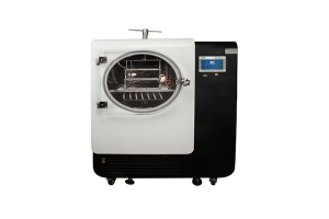 中試型圓倉方管硅油加熱原位冷凍干燥機SCIENTZ-100YG/B